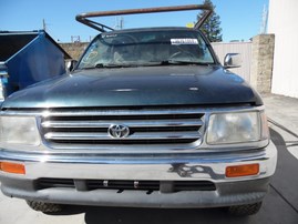 1995 TOYOTA T100 SR5 GREEN EXTRA CAB 3.4L AT 4WD Z18145